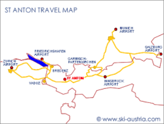 St. Anton Lage
